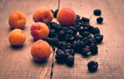 Apricots And Blackberries